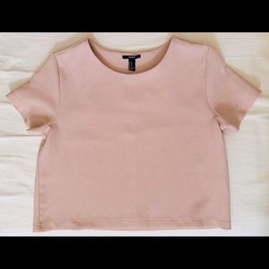 Forever 21 Pink Crop Top